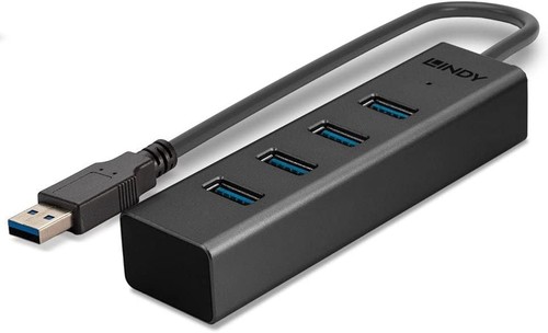 Lindy Hub USB 3.0 a 4 porte - 第 3/8 張圖片