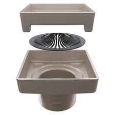 Ebbe America LEGACY Drain - 4" / Brushed Nickel- ETID-4-BN