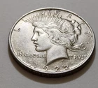 1922 Peace Silver Dollar • Circulated • Strong Details • 90% Silver • X161