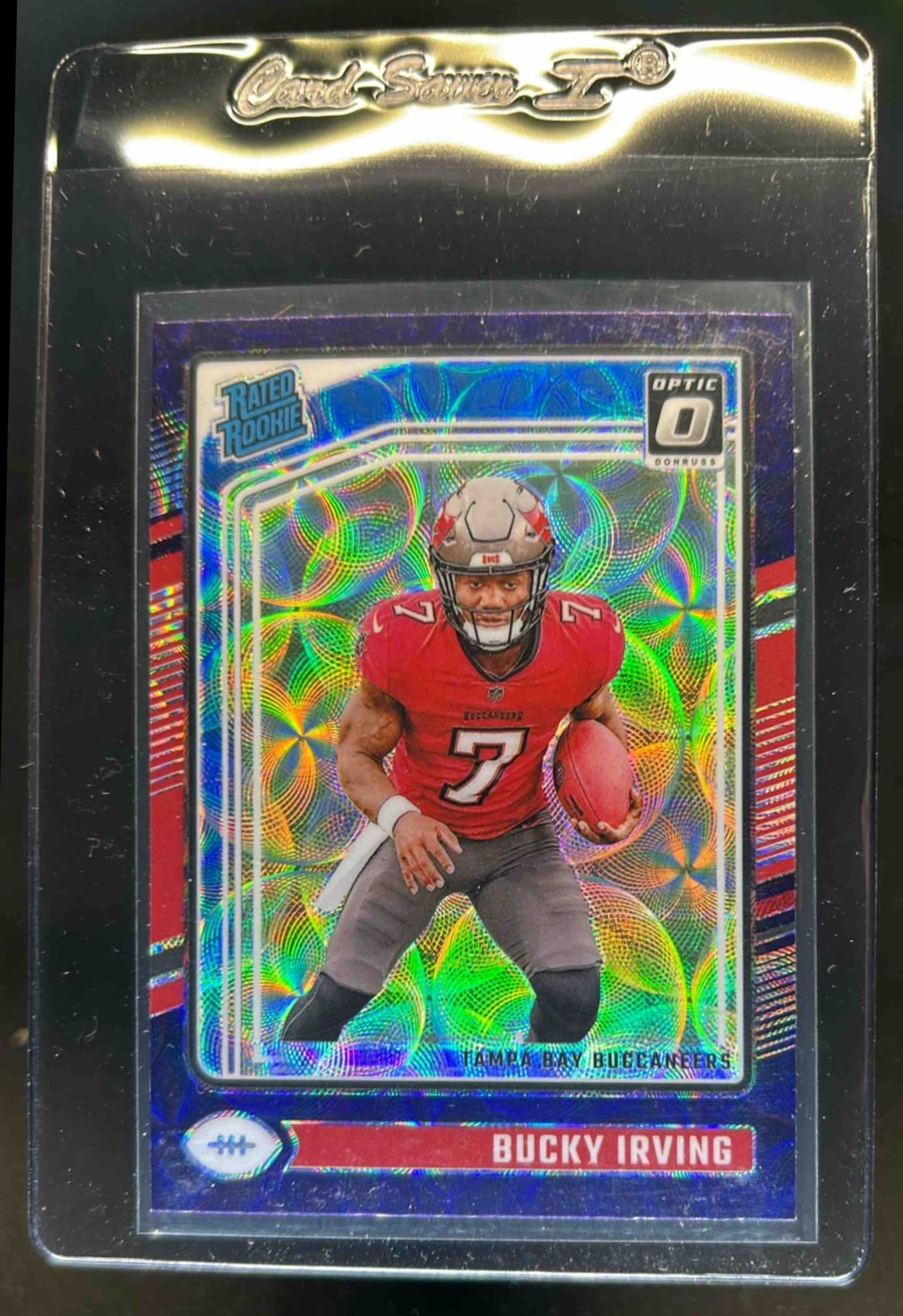 2024 Donruss Optic Bucky Irving Purple Scope Rated Rookie #216 Buccaneers