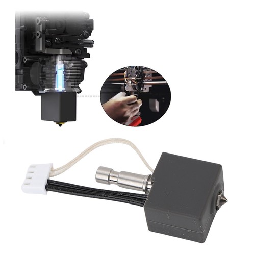 Print Head Extruder Hotend Kit 3D Printer Extruder Hotend Kit High Temperature - Afbeelding 4 van 12