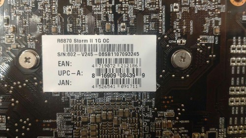 MSI RADEON HD6870 1GB STORM II OC Graphics Board Used - Picture 5 of 5