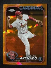 2024 Topps Chrome Sapphire Edition - Nolan Arenado #118 Orange /25