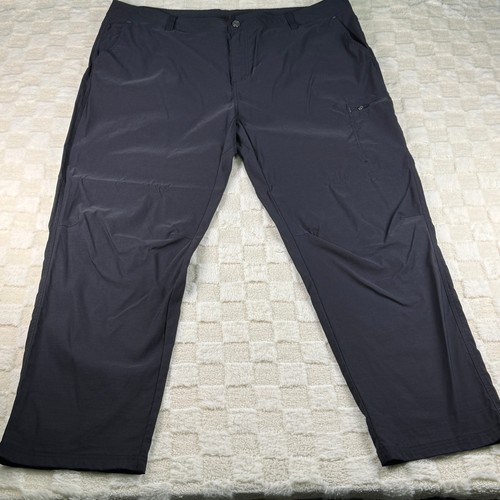 Free Country Mens Gray Nylon Spandex Stretch Performance Cargo Hiking Pants 44 - Picture 1 of 10