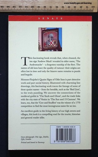 Quaint Signs of Olde Inns by G. J. Monson-Fitzjohn, 1994 Senate PB - Picture 2 of 14