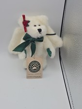 Boyds Bear Ornament Charity Angelbeary White Winged Angel Bear 5.5" 53240-04