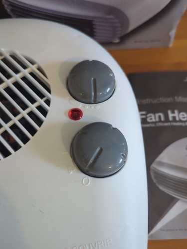 Ventilador Calentador Eléctrico Joseph Gleave Modelo No. 136714 - Imagen 4 de 7