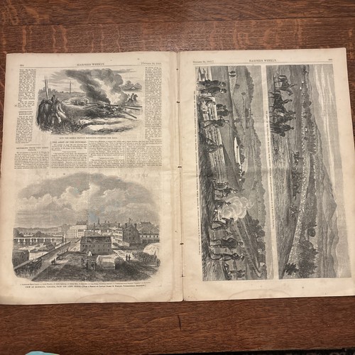 Harper's Weekly Oct 24, 1863 Civil War Vol VII No. 356 Thomas Nast - Picture 8 of 10