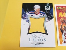 Mark Messier NY Rangers 2007 - 2008 UD The Cup Limited Logos Blank Back