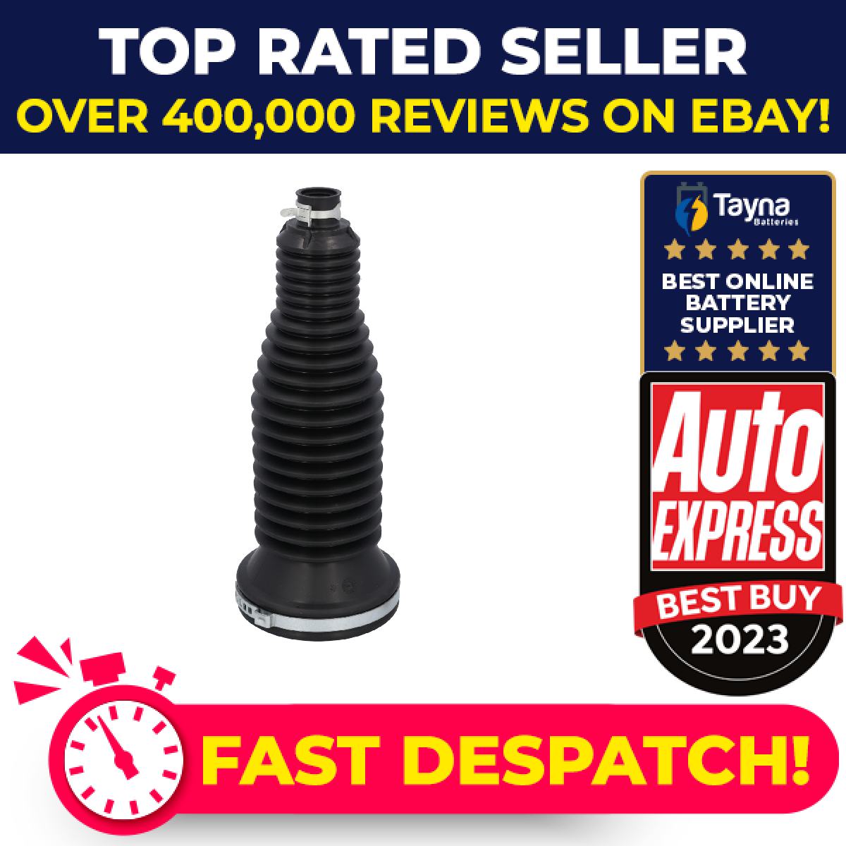 Steering Rack Boot fits AUDI A6 C8 3.0D 2018 on Gaiter Bellow 4M0423832B Febi