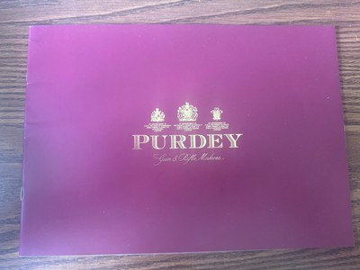 James Purdey & Sons Gun & Rifle Catalog Bird Hunting Safari