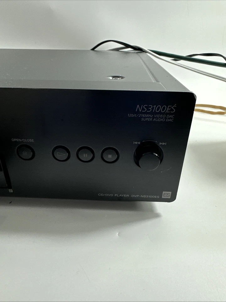 Reproductor DAC de video y súper audio Sony NS3100ES CD/DVD 12 bits PROBADO Foto 4 de 4