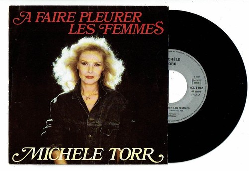 Michèle TORR Vinyle 45T 7" A FAIRE PLEURER LES FEMMES -LE VAGABOND Disc AZ 1-912 - Picture 1 of 2