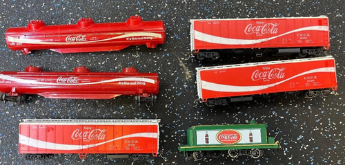Coca Cola Train Lot of 6 - FREE SHIPPING (US) - Picture 2 of 4