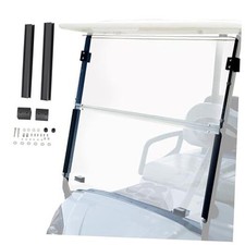 Clear Windshield Compatible with 2007-2016 Yamaha Drive G29 Gas or Electric