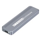 3X(M.2 NVMe SSD Enclosure USB3.2 20Gbps Type-C SSD Enclosure for1728