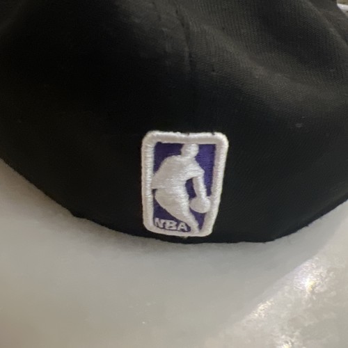 Los Angeles Lakers Basketball New Era 59Fifty Hat Cap Size 7 Purple Gold Black - Picture 3 of 9