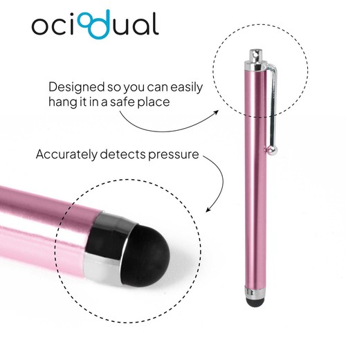 Lapis para Pantalla Táctil, Lapis Capacitivo Rosa Chiaro per Tablet - Zdjęcie 4 z 7