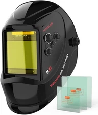 True Color Extra Large View Welding Helmet Auto Darkening Welder Helmet