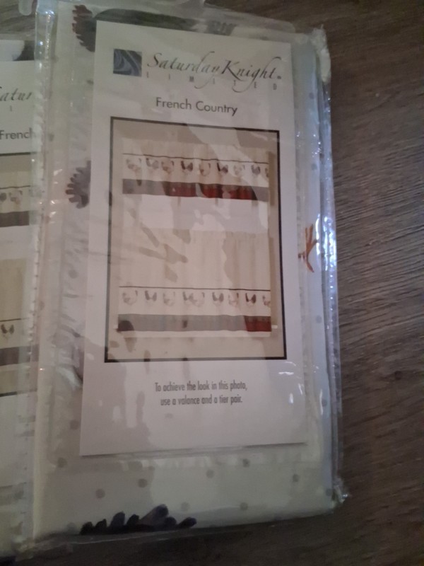 window valance set of 3