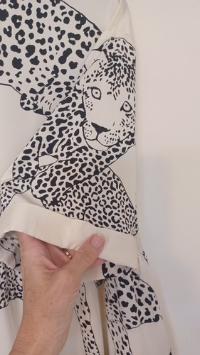 Entro Snow Leopard Dress Oversized / plus volup Size M - Picture 6 of 8