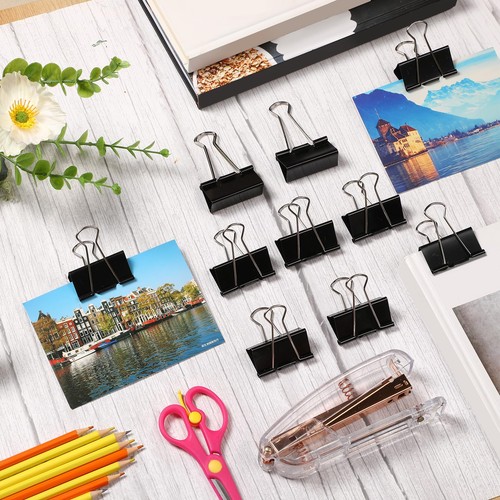 200 Pcs Extra Large Binder Clips Bulk 2 Inch Metal Jumbo Binder Clips Office ... - Bild 5 von 6