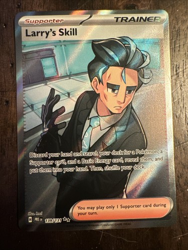 LARRY'S SKILL HOLO 139/131 PRISMATIC EVOLUTIONS POKEMON - 第 1/1 張圖片