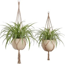 2 Pack 41 48 Inch Large Macrame Plant Hanger Rope to Hang Flower Pot Plant Holde
