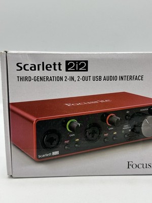 【かわせ】Focusrite Scarlett 2i2 3rd Focusrite Scarlett 2i2 (3rd Generation) | USB Audio Interface