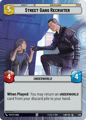Street Gang Recruiter - Hyperspace~525~NM~[LAW] - A Lawless Time~SWU