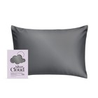 Silver Cloud Charcoal Satin Pillowcase infused with Silver Ions -Size 50 x 75 cm