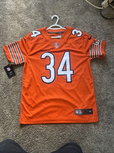 Neu Nike Walter Payton Chicago Bears genähtes Trikot orange Herren Größe M NFL - Bild 1 von 7