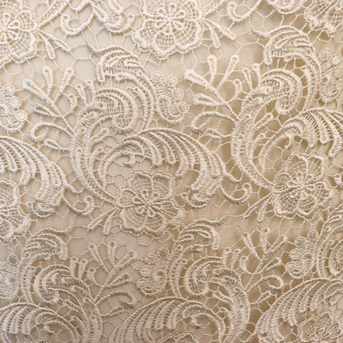 Lauren Ralph Lauren Dress Womens 14 Cream Lace Sheath Evening Cocktail Elegant - Picture 7 of 10