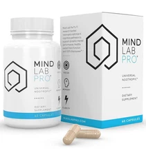 Mind Lab Pro Universal Nootropic Dietary Supplement 60 Caps- AUTHENTIC EXP 12/27