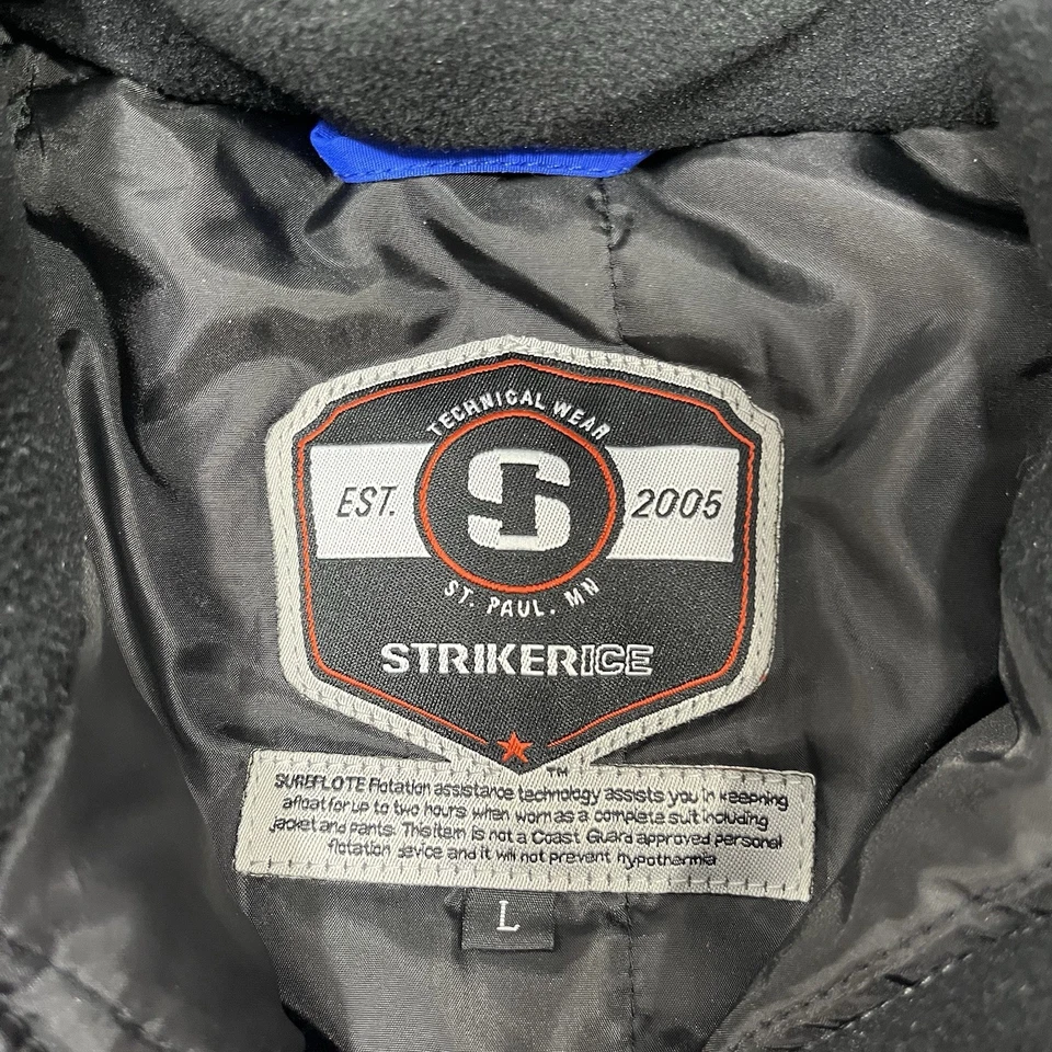 Chaqueta Striker Ice Predator Para Hombre L Aislada Impermeable SureFlote Pesca en Hielo Foto 4 de 4