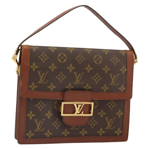 LOUIS VUITTON Monogram Sac Dauphine Shoulder Bag M51410 LV Auth mr1812