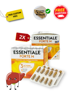 2 X Essentiale Forte N Liver Detox & Liver Tonic Supplement 90s - Free Shipping