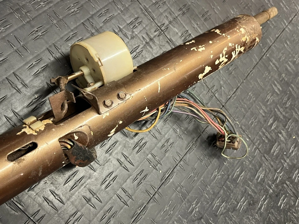 Ford Mustang Mercury Cougar 1967 columna de dirección inclinable opción original de fábrica Foto 3 de 4