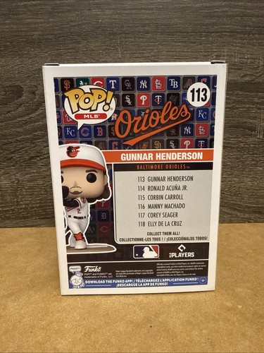Funko Pop MLB Stars: Orioles - Figura Gunnar Henderson con protettore - Foto 3 di 7