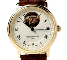 [Near MINT w/Box,Card] FREDERIQUE CONSTANT FC300/310X35/36 Roman At Men's Watch