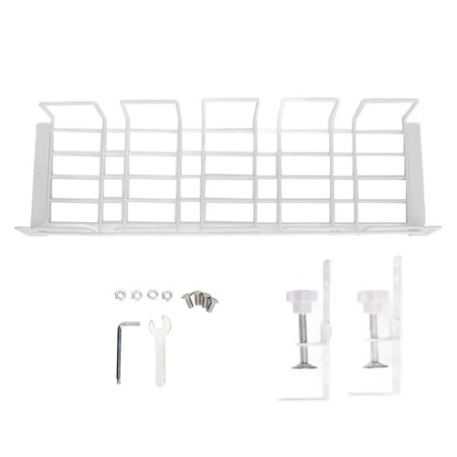 A Under Desk Cable Organizer 40.5CM Steel Space Saving Strong Load Bearing Desk - Afbeelding 7 van 23