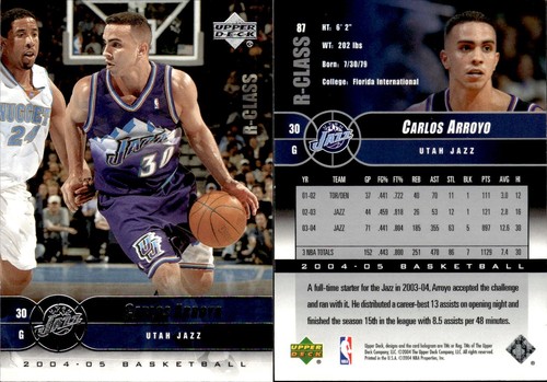 2004-05 Upper Deck R-Class Basketball Complete Your Set #1-132 You Pick! - Picture 38 of 50