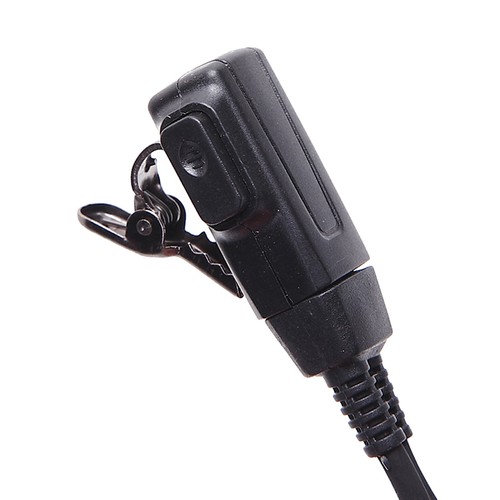 FBI Style 2 Pin Radio Walkie Talkie Mic Headset Earpiece Security Air Tube ^YU - Photo 4/4