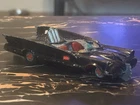 RARE Vintage Diecast 1966 Husky / Corgi Batmobile w/ Great Britain 1:64 Scale