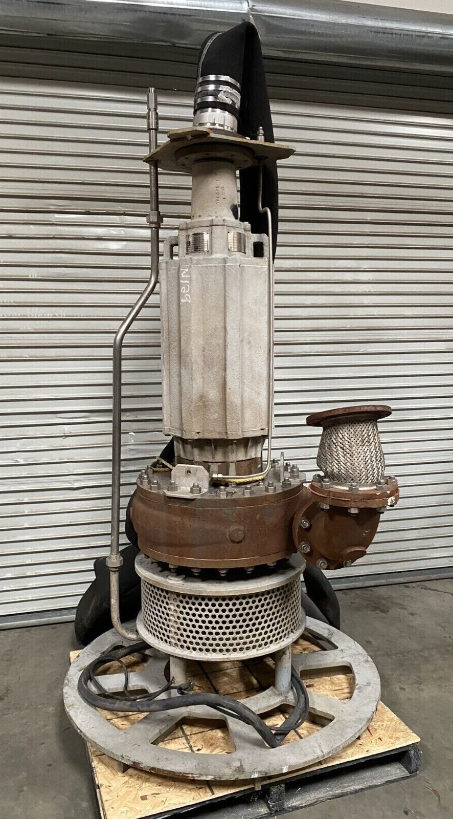 LAWRENCE Vertical Cantilever Submersible Slurry Pump 60HP 1400 GPM 8 x 6 x 22