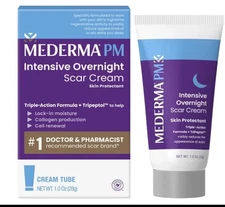 Mederma Pm Intensive Overnight Scar Cream All Skin Types Nighttime Stretch Marks