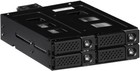 Aluminum(1x5.25") to (4x2.5" SAS/SATA 12G HD)Hot-Swap-Cage(P-Link Backplane)NEW