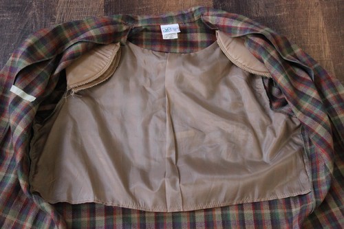 Vintage Haband for Her women's suit blazer jacket multicolor size S pockets - Picture 10 of 13