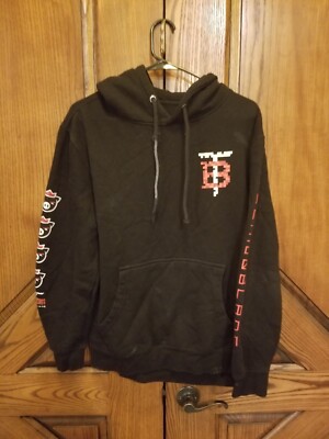 Technoblade Hoodie Mens Medium Black Good Game Hooded Drawstring Sweatshirt 