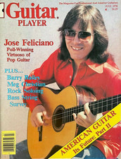 Guitar Player Magazine July 1978 Jose Feliciano Barry Bailey Meg Christian 